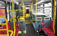 Inside of New Buses
