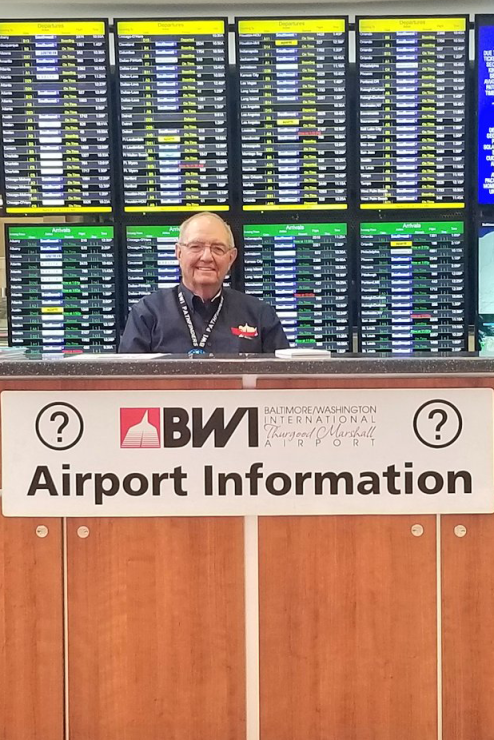 Stop by an Information Desk to receive assistance from a Pathfinder!